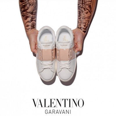 Valentino 2018 Rockstud Hidden Sneakers - 발렌티노 락스터드 히든 스니커즈 Val0186x.Size(225 - 280).인디언핑크