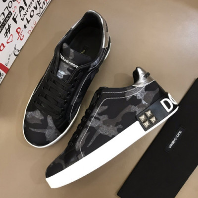 [파격특가]Dolce&Gabbana 2019 Mens Calfskin Graffit Sneakers - 돌체앤가바나 남성 카프스킨 그래피티 스니커즈 Dol0193x.Size(240 - 275).블랙