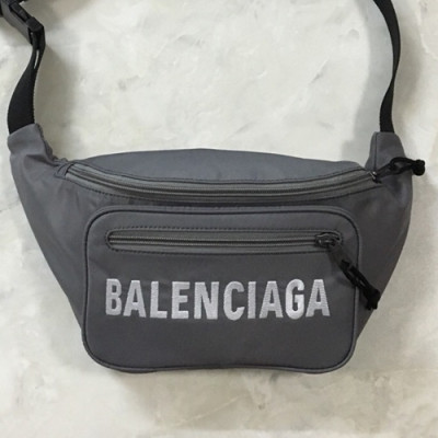 Balenciaga 2019 Canvas Belt Bag,31CM - 발렌시아가 2019 캔버스 남여공용 벨트백,BGB0127,31CM,그레이