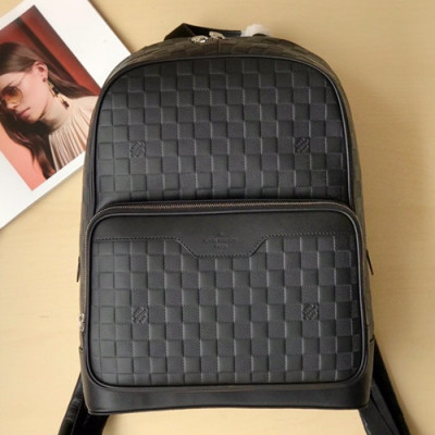 [매장판]Louis Viutton 2019 Campus Damier Infini Leather Backpack ,39cm - 루이비통 2019 캠퍼스 다미에 인피니 남여공용 레더 백팩 M40094,LOUB1140 ,39cm,블랙