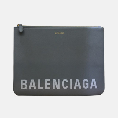 Balenciaga 2019 Villle Clutch Bag,34CM - 발렌시아가 2019 빌 남여공용 클러치백, BGB0210, 34cm,그레이