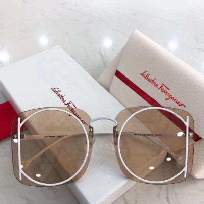 Salvatore Ferragamo 2019 Mm/Wm Gancio Metal Frame Eyewear - 살바토레 페라가모 남자 간치오 메탈 프레임 선글라스 Fer0263x.Size(64-15-140).6컬러