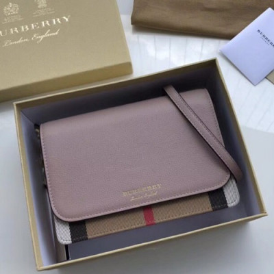 Burberry 2019 Shoulder Cross Bag, 19cm - 버버리 2019 여성용 숄더 크로스백 ,BURB0125,19cm,연퍼플핑크