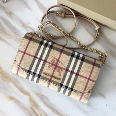 Burberry 2019 Wallet Clutch Chain Shoulder Cross Bag, 21cm - 버버리 2019 월릿 클러치 체인 숄더 크로스백 ,BURB0196,21cm,베이지