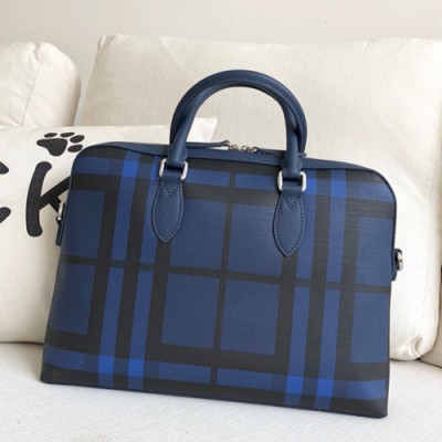 [파격특가]Burberry 2019 Mens Business ,38CM - 버버리 2019 남성용 서류가방,BURB0254,38cm,블루