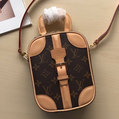 Louis Vuitton 2019 Mini Luggage Tote Shoulder Bag,19cm - 루이비통 2019 미니 러기지 토트 숄더백 M44583,LOUB1238,19cm,브라운