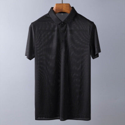 Givenchy 2019 Mens  Polo Short Sleeved Tshirt - 지방시 남성 폴로 반팔티 Giv0139x.Size(m - 3xl).블랙