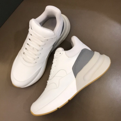 [커스텀급]Alexander McQueen 2019 Couple New Oversol Sneakers - 알렉산더맥퀸 2019 커플 오버솔 스니커즈 Qeen0024x.Size (225 - 270).그레이