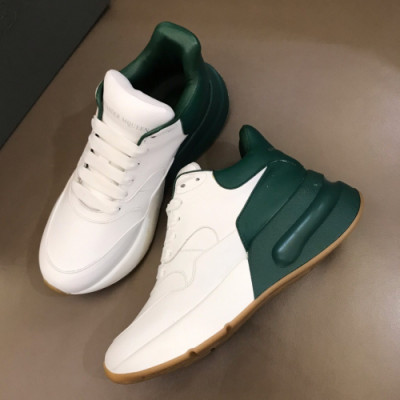 [커스텀급]Alexander McQueen 2019 Couple New Oversol Sneakers - 알렉산더맥퀸 2019 커플 오버솔 스니커즈 Qeen0058x.Size (225 - 270).그린