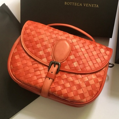 Bottega Veneta 2019 Tote Shoulder Bag,23cm - 보테가 베네타 2019 토트 숄더백,8026,BVB0225,23cm,레드오렌지