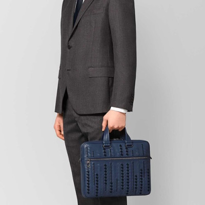 Bottega Veneta 2019 Leather Mens Business ,36cm - 보테가 베네타 2019 레더 남성용 서류가방,523320,BVB0232,36cm,네이비