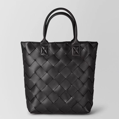 Bottega Veneta 2019 Leather Tote Bag,32cm - 보테가 베네타 2019 레더 남여공용 토트백 BVB0039,BVB0234,32cm,블랙