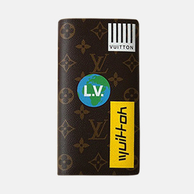 Louis Vuitton 2019 Brazza Wallet M67823 - 루이비통 남여공용 브라짜 월릿 LOUW0030.Size(19cm).브라운