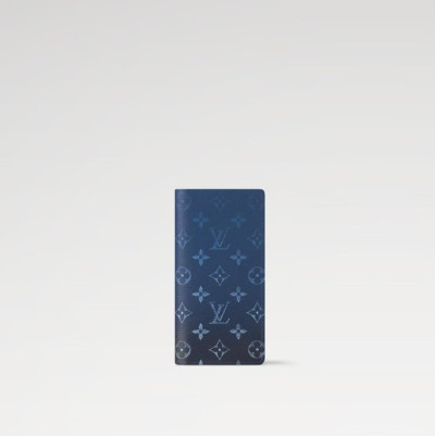 Louis Vuitton Brazza Wallet M11546 - 루이비통 남성용 브라짜 월릿 장지갑 LOUW0062.Size(19cm).블루