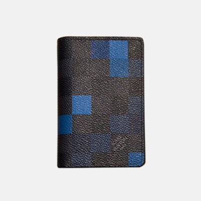 Louis Vuitton 2019 Pocket Organiser N60159 - 루이비통 남성용 포켓 오거나이저 LOUW0064.Size(11cm).블루