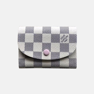 Louis Vuitton 2019 Ladies Damier Rosalie Coin Purse M41939 - 루이비통 다미에 로잘리 코인 퍼스  LOUW0094.Size(12CM),연핑크핀