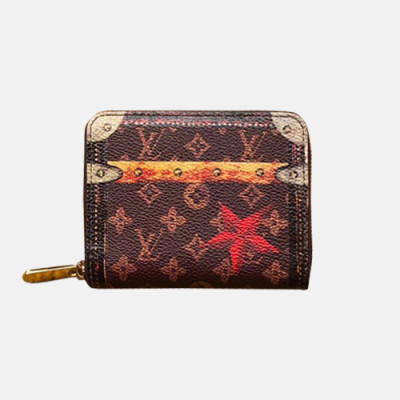 Louis Vuitton 2019 Zippy Coin Purse  M63834 - 루이비통 2019 지피 코인 퍼스 LOUW0106.Size(10cm).브라운