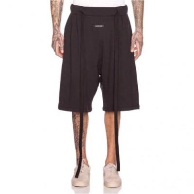 Fear of god 2019 Fog 6th Mens Logo Casual Training Half Pants - 피어오브갓 남성 로고 캐쥬얼 트레이닝 반바지 Fea0253x.Size(xs - l).2컬러(블랙/그레이)