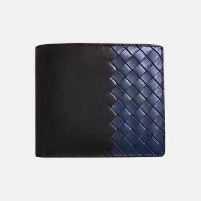 Bottega Veneta 2019 Wallet - 보테가베네타 남여공용 반지갑 113993-BVW0091.블랙+블루