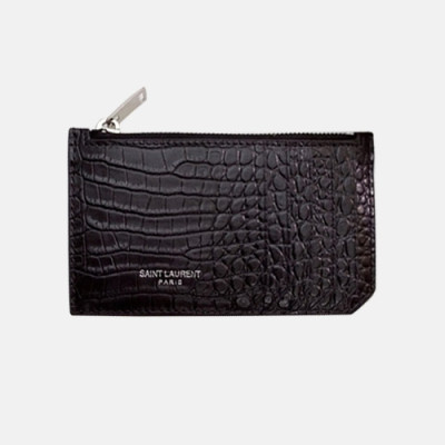 Saint Laurent 2019 Card Purse 346104 - 입생로랑 남여공용 카드 퍼스 SLW0009. 13CM.블랙