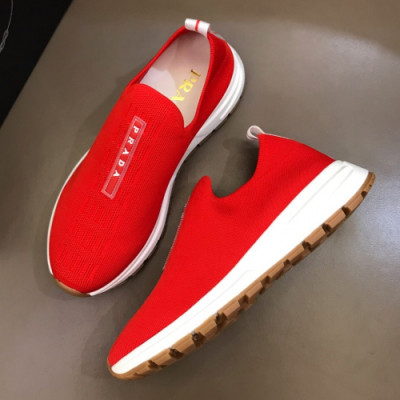 Prada 2019 Mens Casual Canvas Runner  - 프라다 남성 캐쥬얼 캔버스 러너 Pra0612x.Size(240 - 270).레드