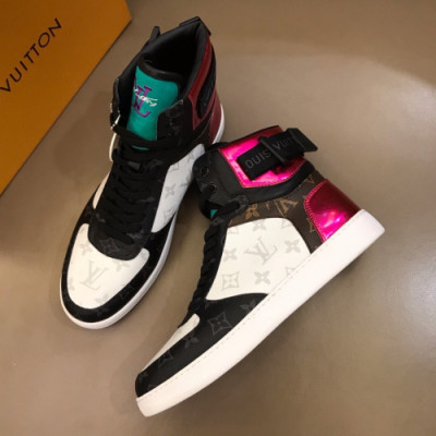 Louis Vuitton 2019 Mens MonogramHigh-top Sneakers  - 루이비통 남성 모노그램 하이탑 스니커즈 Lou01094x.Size(240 - 270).핑크