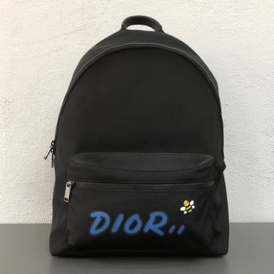 Dior x Kaws 2019 Canvas Back Pack ,42CM - 디올x카우스 2019 캔버스 남여공용 백팩,DIOB0114,42CM,블랙