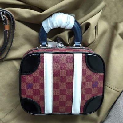 Louis Vuitton Monogram Mini Luggage Tote Shoulder Bag,20/25cm - 루이비통 모노그램 미니 러기지 토트 숄더백  M44582/M44581,LOUB1307,20/25cm,레드