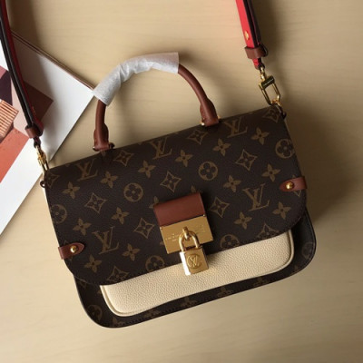 Louis Vuitton 2019 Monogram Vaugirard Tote Shoulder Bag,26cm - 루이비통 2019 모노그램 보지라르 토트 숄더백 M44354,LOUB1322 ,26cm,브라운+베이지