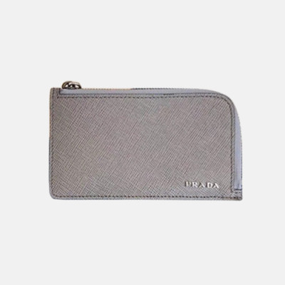 Prada 2019 Saffiano Card Purse 2MC021 - 프라다 사피아노 남여공용 카드 퍼스 PRAW0049,13CM.그레이