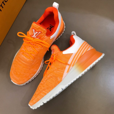 Louis vuitton 2019 Mens Canvas Running Shoes - 루이비통 남성 캔버스 런닝화 Lou01119x.Size(240 - 270).오렌지