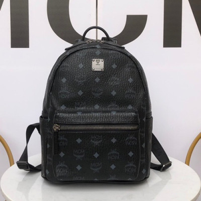 MCM Visetos Stark Back Pack,21/26/34cm - 엠씨엠 비세토스 스타크 남여공용 백팩 MCMB0287, 21/26/34cm,블랙