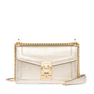 MiuMiu 2019 Chain Shoulder Cross Bag,22cm - 미우미우 2019 체인 숄더 크로스백,5BD083, MIUB0110  , 22cm,옐로우골드