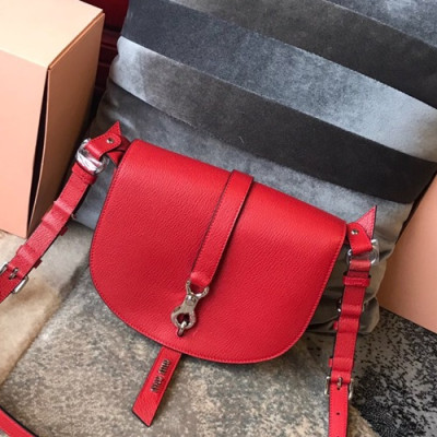 MiuMiu 2019 Shoulder Cross Bag,23.5cm - 미우미우 2019 숄더 크로스백,5BD122 , MIUB0179, 23.5cm,레드