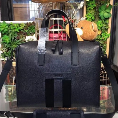 Bally 2019 Leather  Mens Business,38cm  - 발리 2019 레더 남성용 서류가방, BALB0020,38cm,블랙