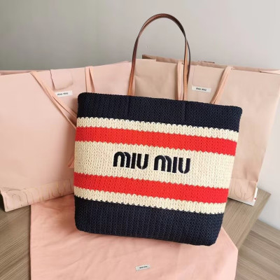 MiuMiu 2023 Bucket Tote Shoulder Bag,29cm - 미우미우 2023 버킷 토트 백,5BE027, MIUB0334,34cm 레드