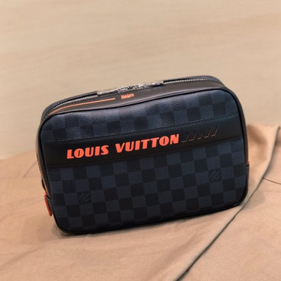 Louis Vuitton 2019 Damier Clutch Bag,26cm - 루이비통 2019 다미엘 남여공용 클러치백 N60245,LOUB1357,26cm,블랙