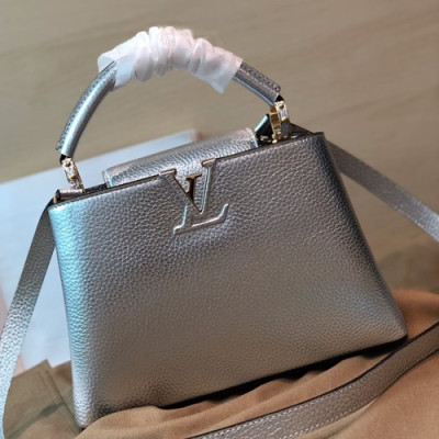 Louis Vuitton 2019 Capucines Tote Shoulder Bag,27/31cm - 루이비통 2019 카푸신 토트 숄더백  M48865,LOUB1386 ,27/31cm,실버