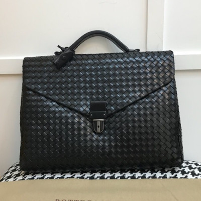 [매장판]Bottega Veneta 2019 Leather Mens Business ,40cm - 보테가 베네타 2019 레더 남성용 서류가방,6945,BVB0249,40cm,블랙