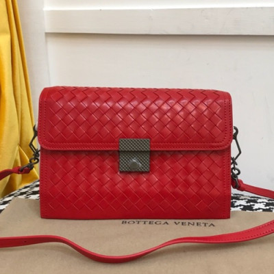 Bottega Veneta 2019 Shoulder Bag,23cm - 보테가 베네타 2019 여성용 숄더백, 3002,BVB0261,23cm,레드