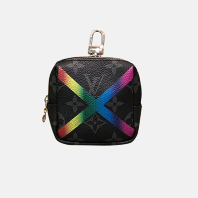 Louis Vuitton 2019 Monogram PVC Womens Coin Purse  - 루이비통 2019 모노그램 PVC 여성용 코인 퍼스 LOUW0168,블랙