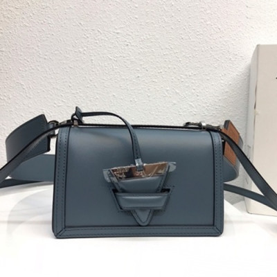 Loewe 2019 Barcelona Small Shoulder Bag, 18.5CM - 로에베 2019 바르셀로나 스몰 숄더백 ,10159-LOEB0040,18.5CM, 블루