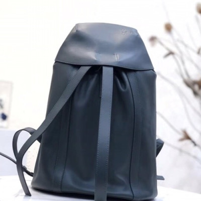 Loewe 2019 Ruck Sack Small Back Pack, 37.5CM - 로에베 2019 럭색 남여공용 스몰 백팩 ,10256-LOEB0053, 37.5CM, 네이비그린