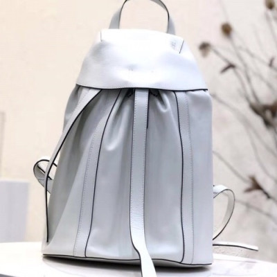 Loewe 2019 Ruck Sack Small Back Pack, 37.5CM - 로에베 2019 럭색 남여공용 스몰 백팩 ,10256-LOEB0054, 37.5CM, 화이트