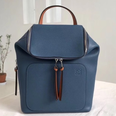 Loewe 2019 Goya Small Back Pack, 24.5CM - 로에베 2019 남여공용 고야 스몰 백팩 ,LOEB0078, 24.5CM, 블루