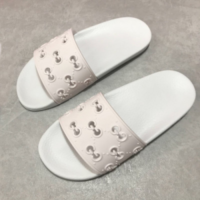 Gucci 2019 Mm/Wm GG Logo Casual Slipper - 구찌 남자 GG 로고 캐쥬얼 슬리퍼 Guc0412x.Size(225 - 280).화이트