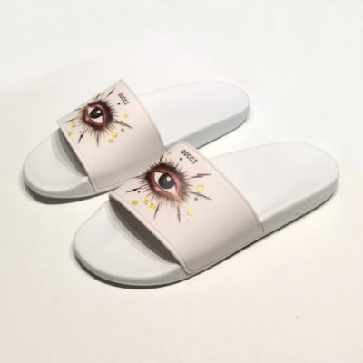 Gucci 2019 Mm/Wm Eyes Casual Slipper - 구찌 남자 아이즈 캐쥬얼 슬리퍼 Guc0793x.Size(225 - 275).화이트