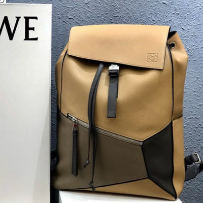 Loewe 2019 Puzzle Back Pack, 33CM - 로에베 2019 퍼즐 남여공용 백팩 ,LOEB0113, 33CM, 베이지