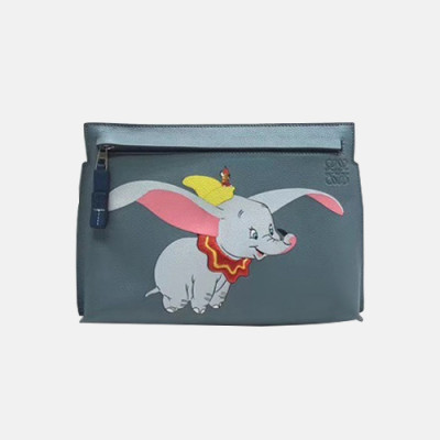 Loewe 2019 Dembo Clutch Bag,30CM - 로에베 2019 남여공용 덤보 클러치백 ,LOEB0116, 30CM, 블루