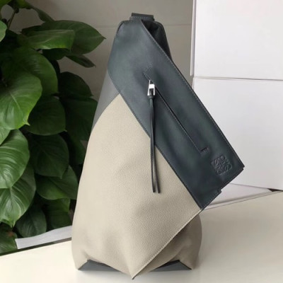 Loewe 2019 Crossbody  Back Pack, 45CM - 로에베 2019 남여공용 크로스바디 백팩,LOEB0207, 47CM,연그레이